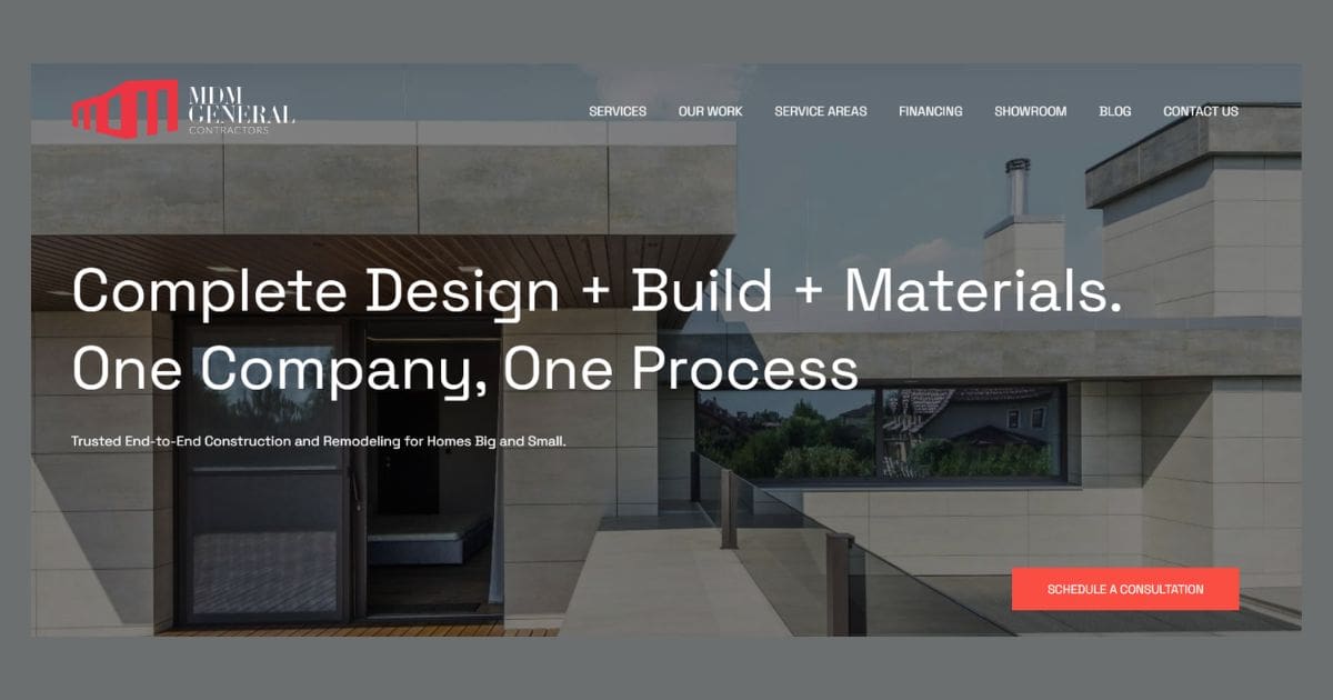 General Contractor & Home Remodeling | MDM General Contractor