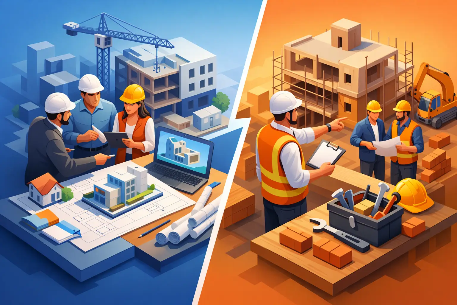 Design Build vs General Contractor Compared