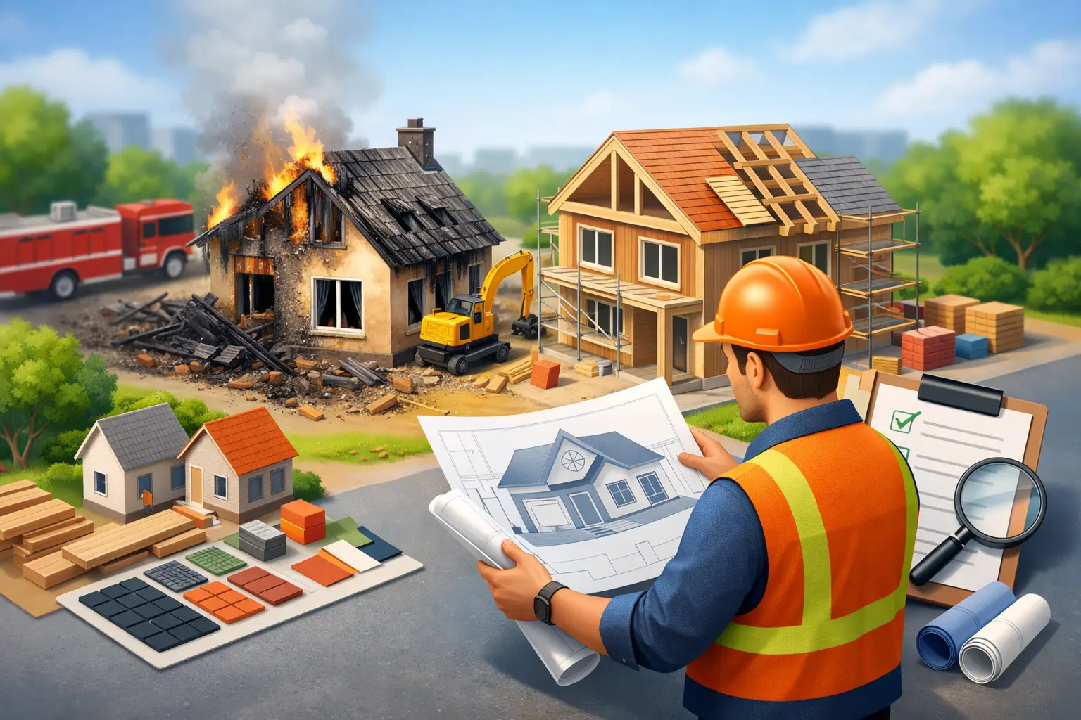How to Choose a Fire Rebuild Contractor